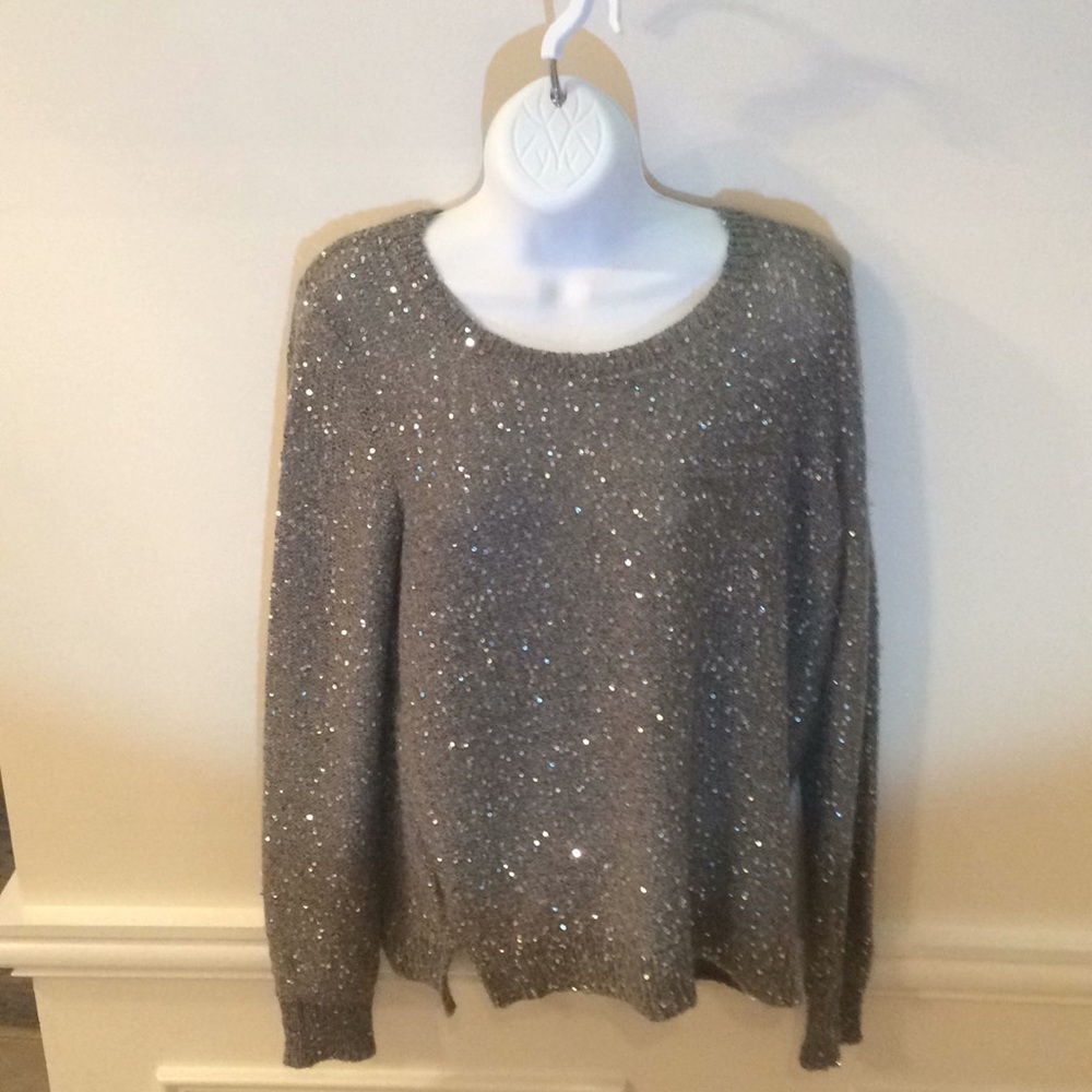 Ann Taylor sequined sweater